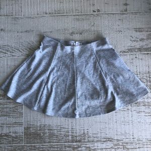 Forever 21 Gray Skater Skirt S